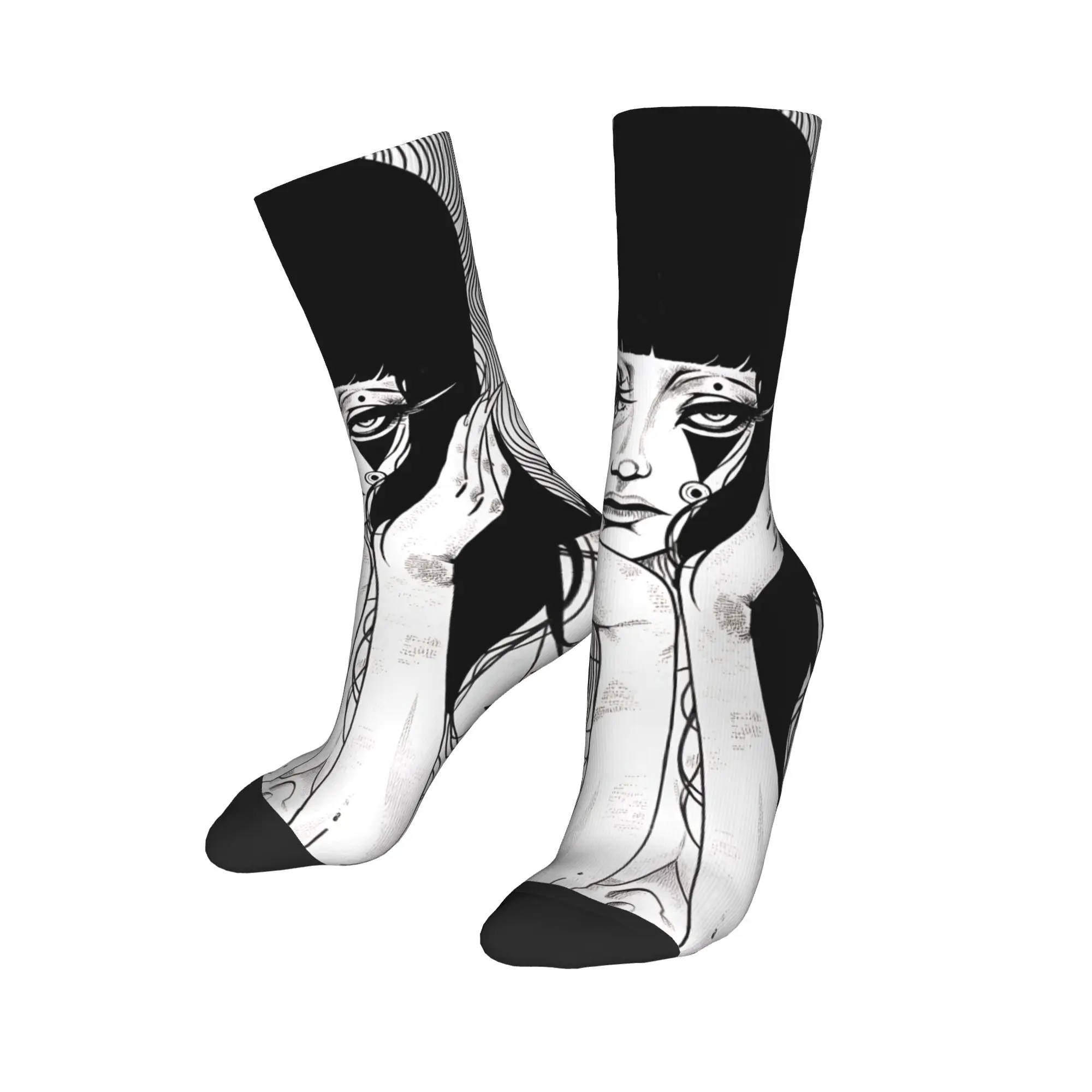 

Новые мужские носки Crazy Tomie Girl Sock полиэстер аниме скейтборд женские носки весна лето осень зима
