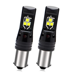 0.36A High Power Canbus Error Free BA9S T4W BAX9S H6W BAY9S H21W LED Reverse Parking Side License Plate Lights White AC 12-24V