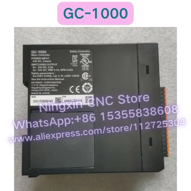 Brand New Original GC-1000 Safety PLC controller Functional test OK Fast delivery