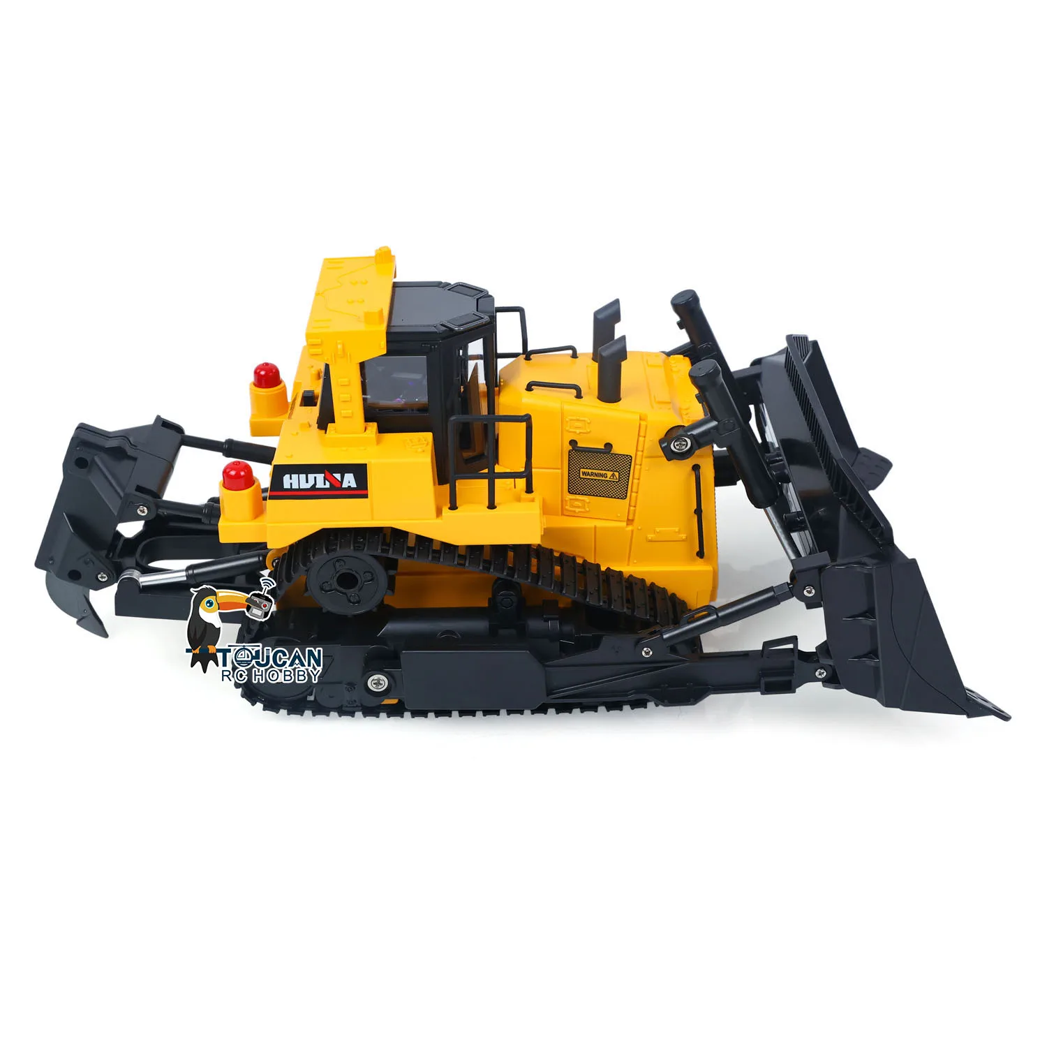 RC Bulldozer HUINA 1554 1/16 Elektrischer Ferngesteuerter Bulldozer RTR Metall-Ripper Lichteffekt Batteriebetriebenes Fertigmodell Geschenke – Detail 9