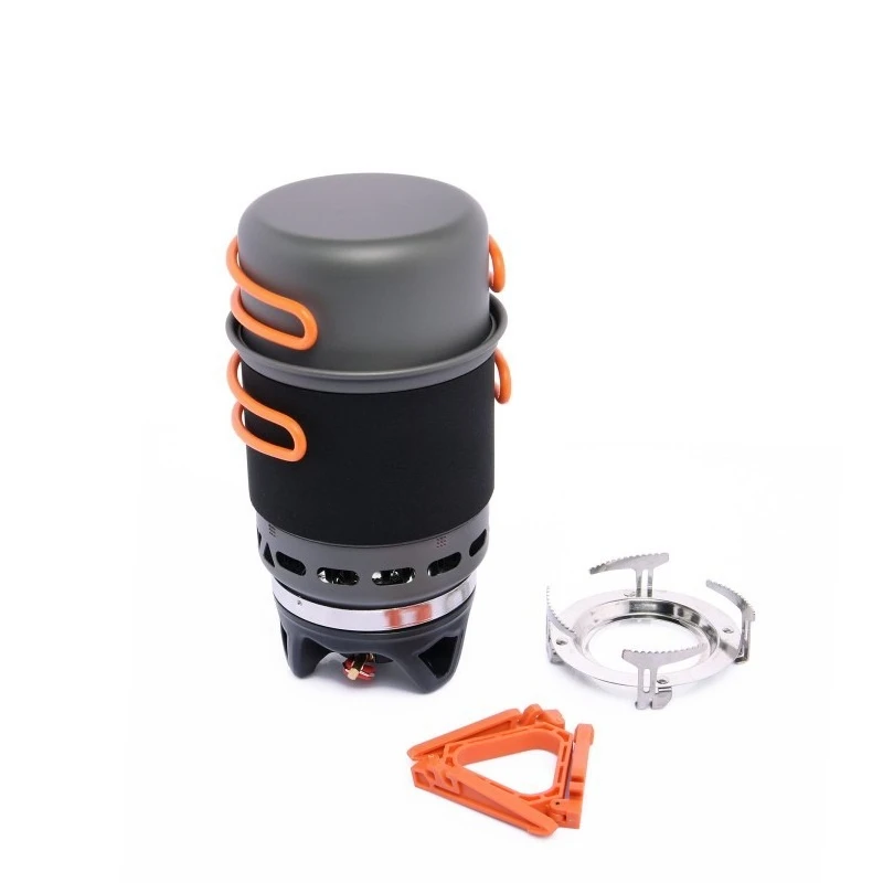Outdoor Energy-gathering Cooking Set, Energy-saving Heat-collecting Camping Pot, Hiking Outdoor Cooking Utensils