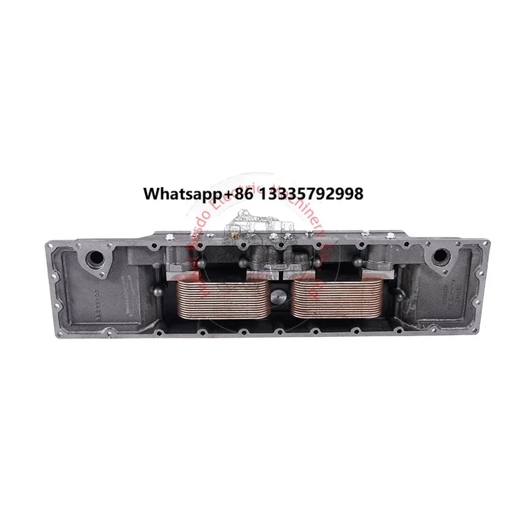 

K19 QSK19 Boat Engine Parts Oil Cooler Assembly 4333822 3201155 3088423 4333821 3201150