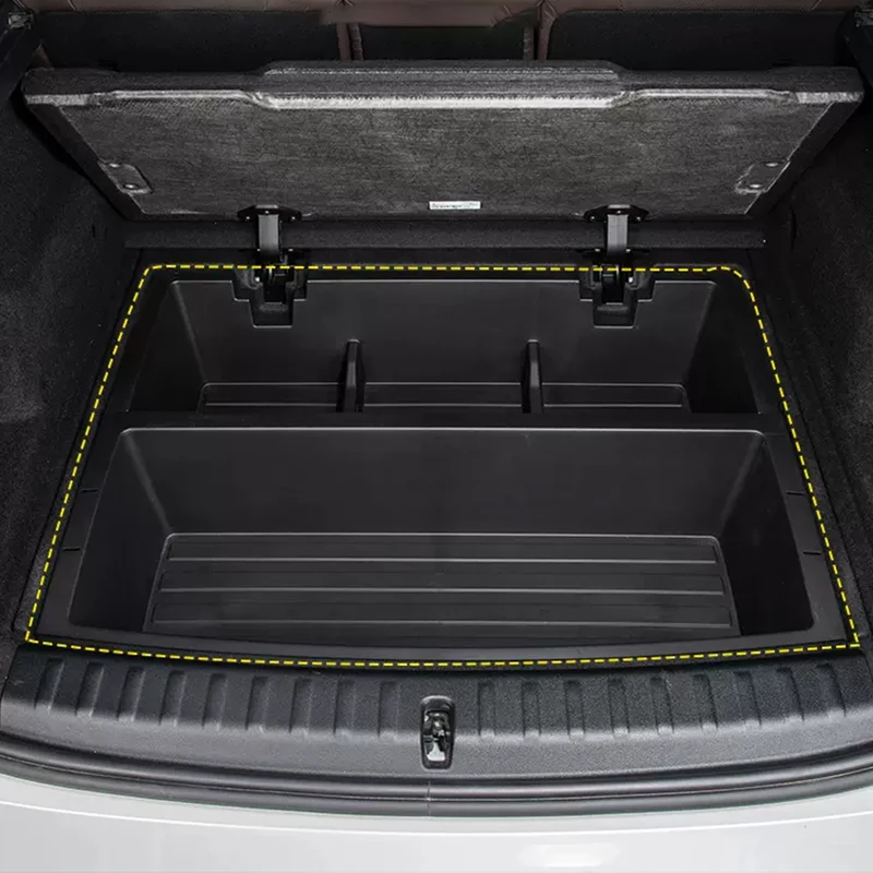 ABS material trunk storage box partition storage trunk storage box For BMW X1 2023 2024