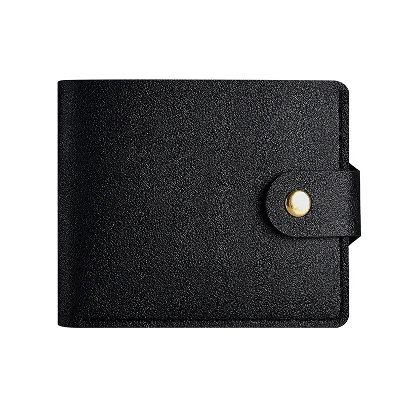 

2025 New PU Leather Mini Wallet Multi-card Bit Multifunctional Card Holder Clip Solid Color Coin Purse Women