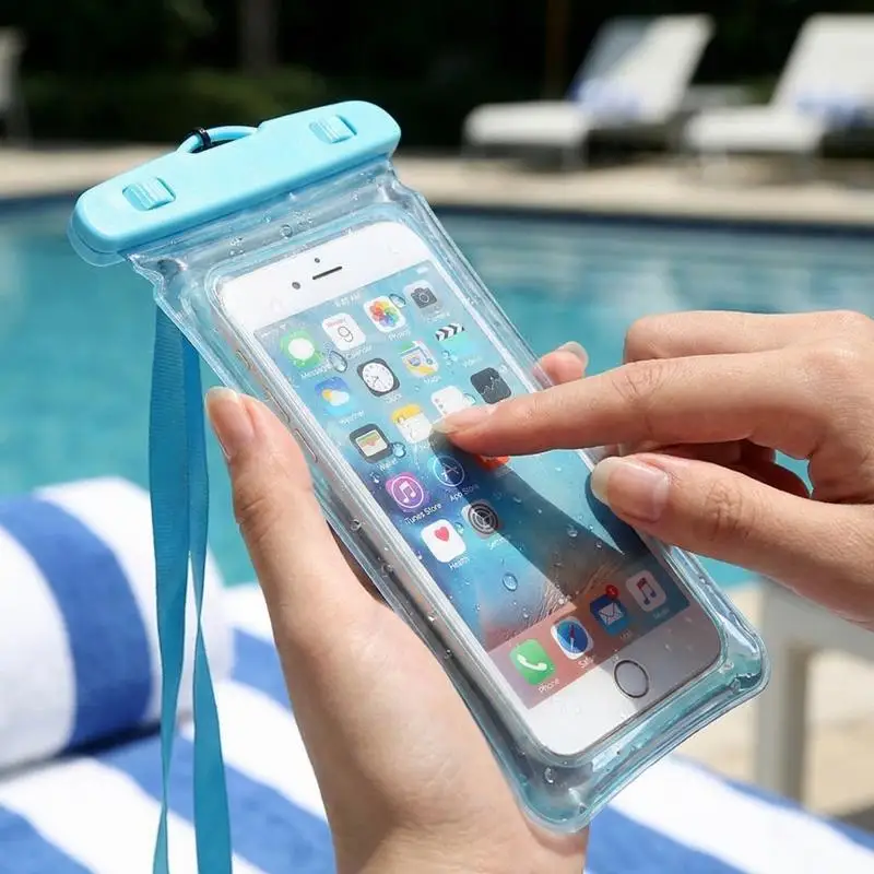 New Outdoor Universal Waterproof Pouch Swimming Beach Dry Bag Case Cover Holder Swim Waterproof Bag For Drifting  Diving