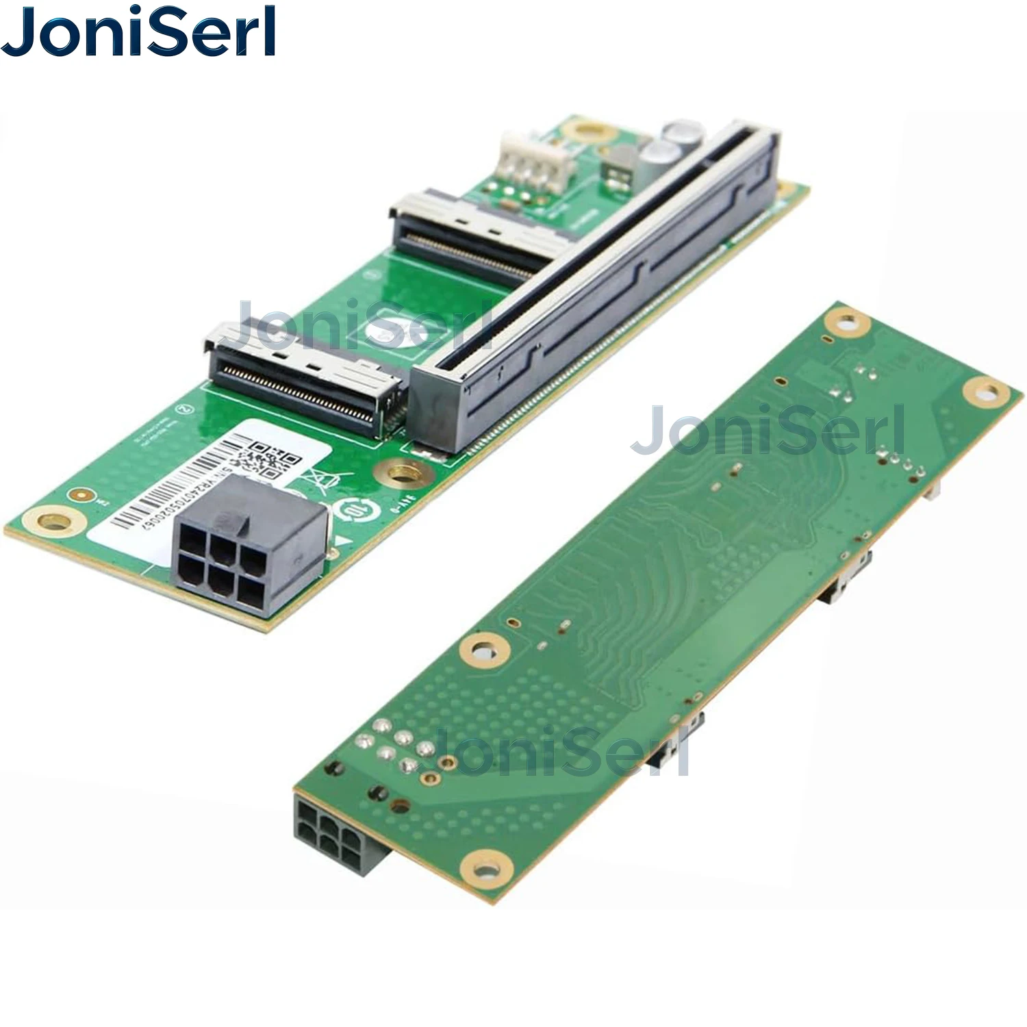 Dual MCIO 8i Mini Cool Edge IO SFF-TA-1016 to 16x PCI-Express PCIE5.0 VROC Adapter for Mainboard SSD Graphics Card