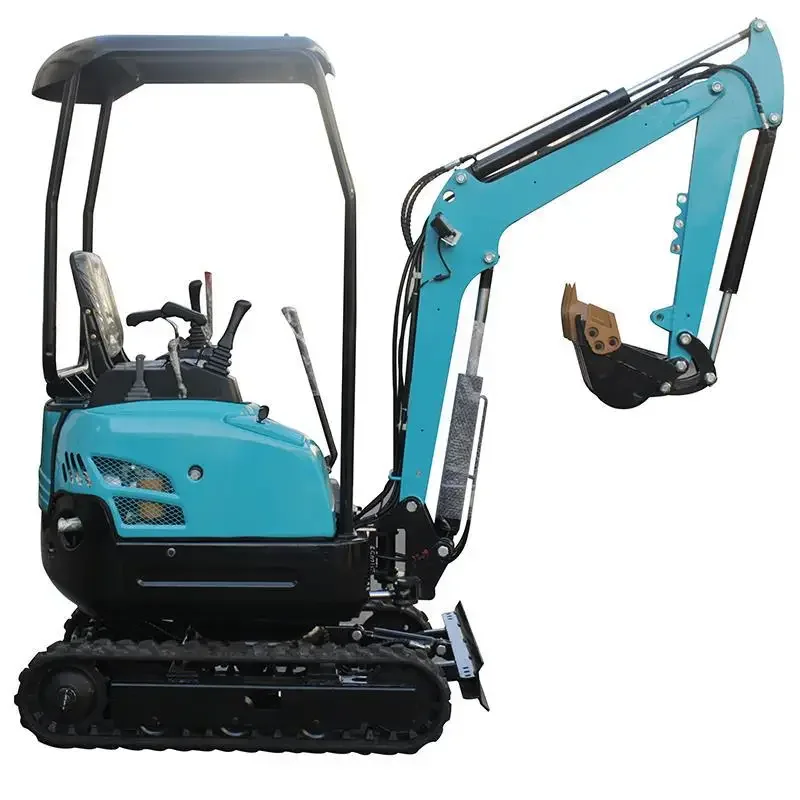 Micro excavator, agricultural orchard engineering excavator, hook machine