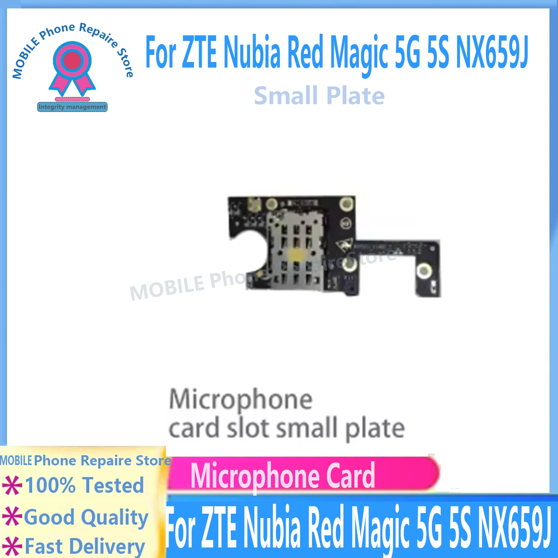 

Для ZTE Nubia Red Magic 5G 5S NX659J док-разъем Micro USB зарядное устройство порт зарядки материнская плата основной гибкий кабель