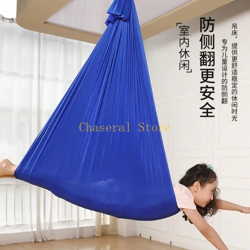 E7ce stress die yoga -handdoek voor kinderen en tieners ontspanning verstelbare swing vermindert