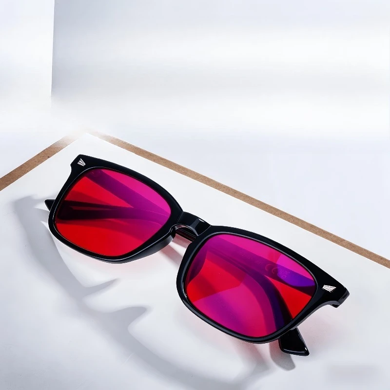Fashionable Box Anti Blue Light Glasses Block Harmful Blue Light Male and Female Anti Glare Goggles Suitable for Daily Wear