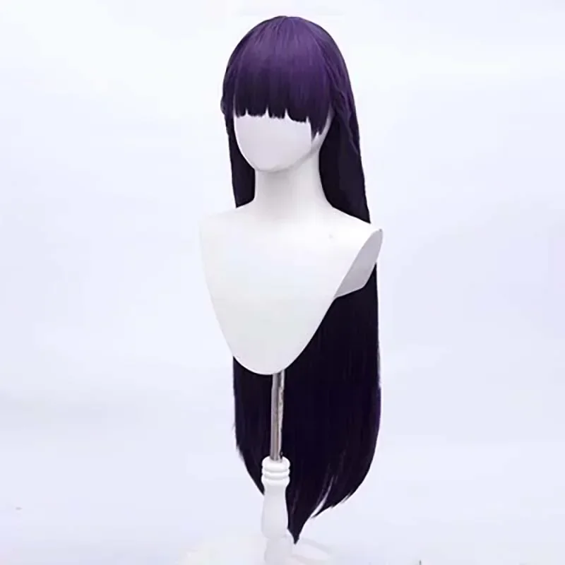 

CosplayAnime My Happy Marriage Miyo Saimori Cosplay Wig Long Purple Hair Halloween Party for Women