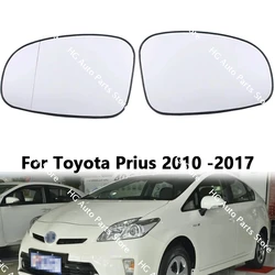 For Toyota Prius 2010 2011 2012 2013 2014 2015 2016 2017 Car Rearview Mirror Glass Outside Door Side Lens with Heating