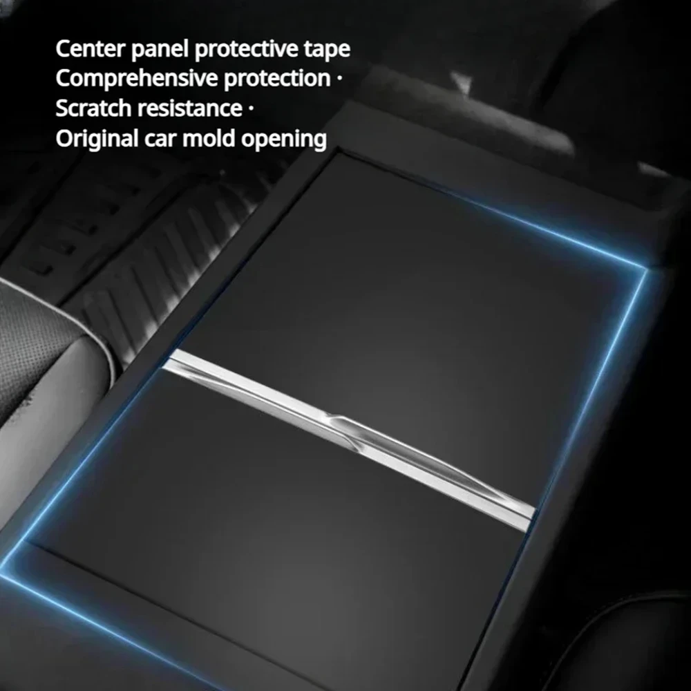 Para tesla novo modelo 3 2024 console painel de controle central capa remendo adesivo protetor novo para model3 highland 2024