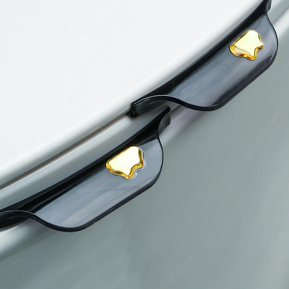 

4-комплектные подъемники для крышки унитаза, самоклеящиеся ручки для подъема крышки для домашнего сиденья для унитаза, прочный, простой в установке, портативный, для ванной комнаты