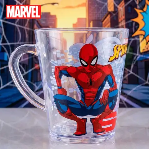 1PC Marvel Officially Licensed Spider Man Cute Mug Cute Party Drinkware Aesthetic Drinkware Lightweight Unbreakable Cup