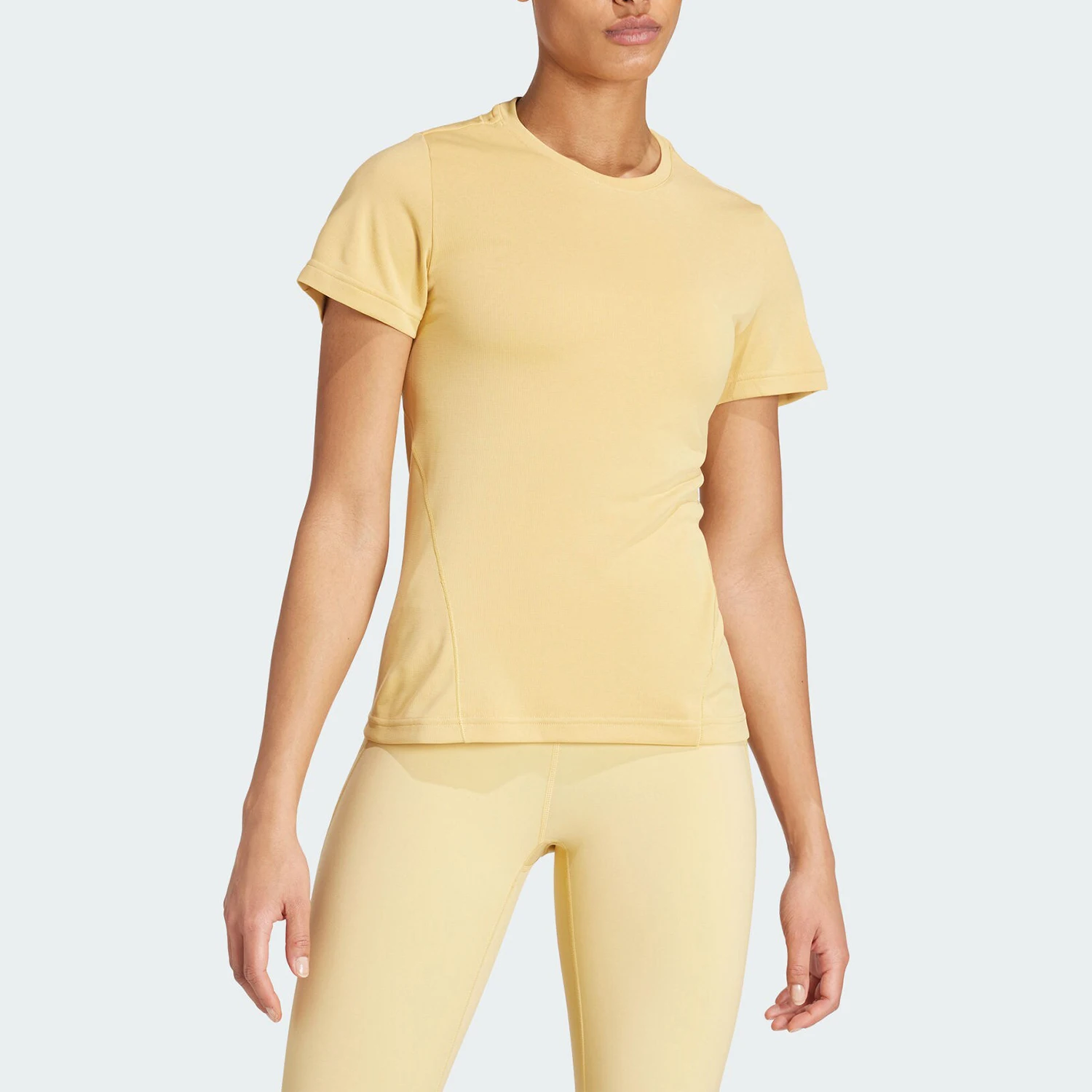 

Adidas, оригинальная новая летняя женская футболка с короткими рукавами для тренировок и фитнеса 2024, IU1125