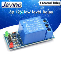 1 Channel Relay Module Interface Board Shield For Arduino 5V/12V/24V Low Level Trigger One PIC AVR DSP ARM MCU DC AC 220V