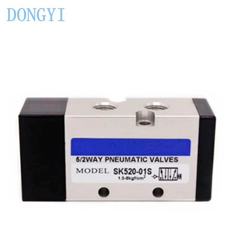Air Operated Valve Pneumatic Valve 5/2 5/3 WAY SK520 SK530 SK520-01S/02S/03S/04S/01D/02D/03D/04D SK530/SK530X/Y-01D/02D/03D/04D