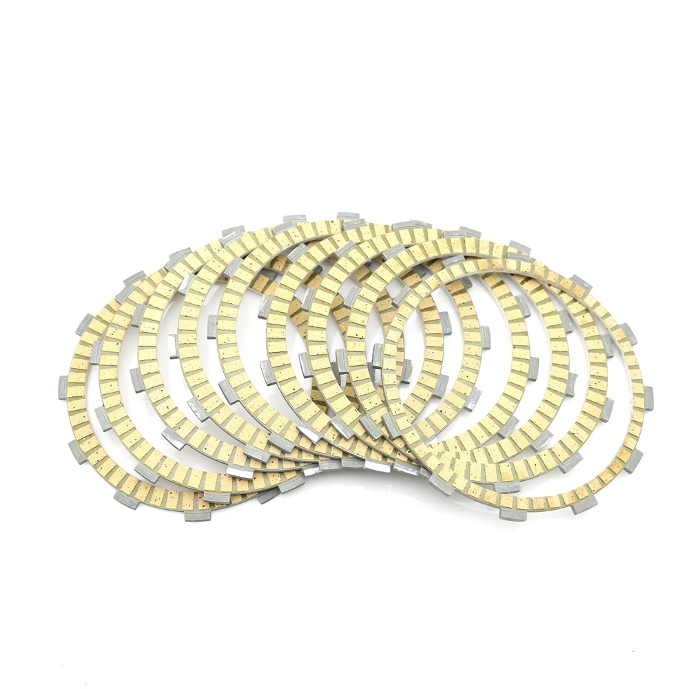 

For FXDF Dyna Fat Bob FXDI Dyna Super Glide Low Rider FXDWG Dyna Wide Glide FXSB Softail Breakout Clutch Plate Friction Disc
