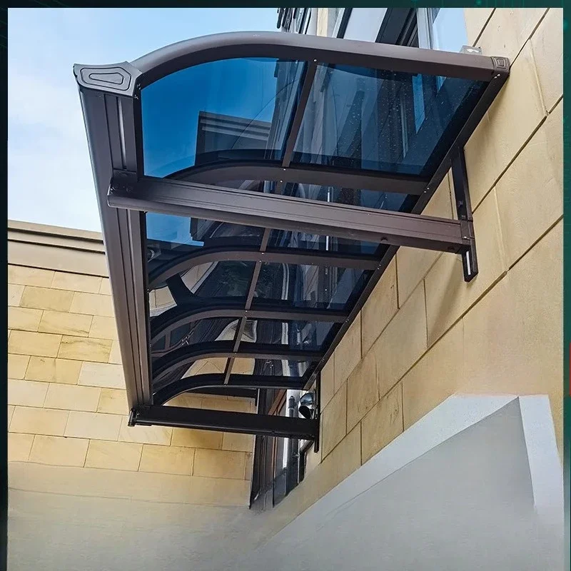 

Aluminum alloy canopy outdoor rainproof balcony