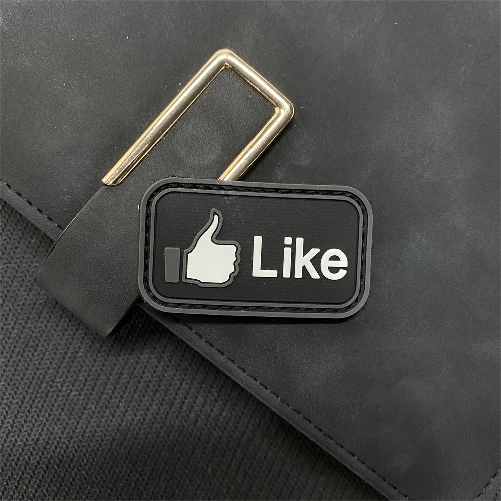 GIVE The Thumbs-up Tactical 3D PVC Morale Badge Patches Army Military Hook and Loop Armband Backpack Hat Helmet Stickers