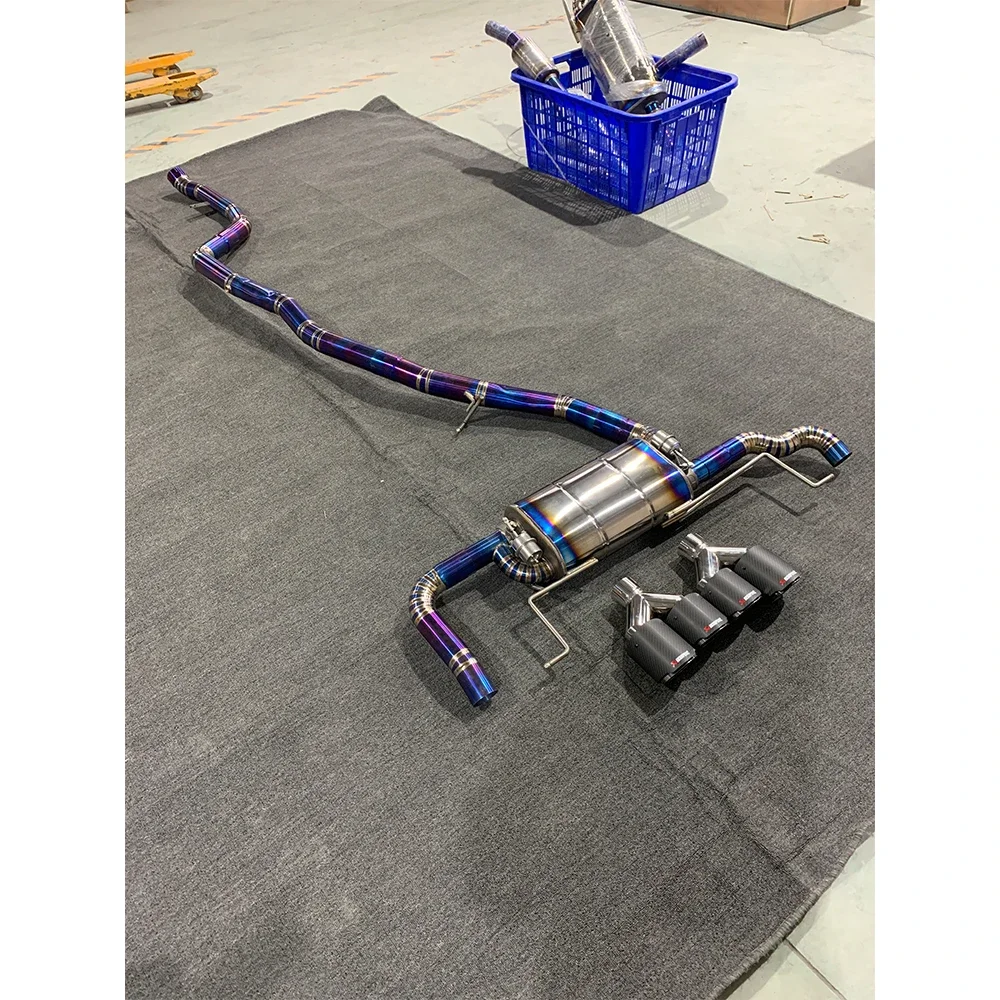 Factory High Performance Titanium Tuning Exhaust for BMW X3 Valvetronic Exhaust Muffler System Auto Parts Rear Exhaust Pipe