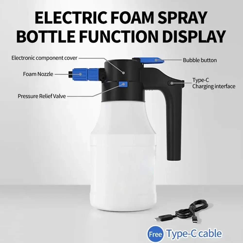 Capability Foam Sprayer Electric Car Washer Features Foam Sprayer Multifunctional Powerful Electric Car Washer