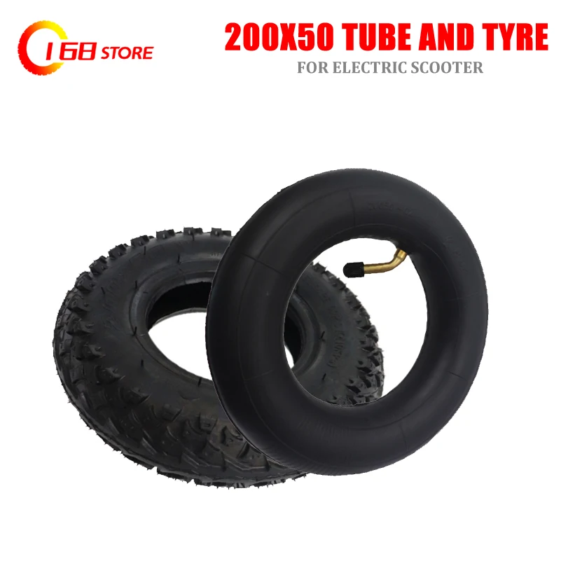 

High Quality (8" X 2") 200X50 (8 Inch)Tire Fit for Electric Gas Scooter & Scooter(inner Tube Included) Wheelchair Wheel