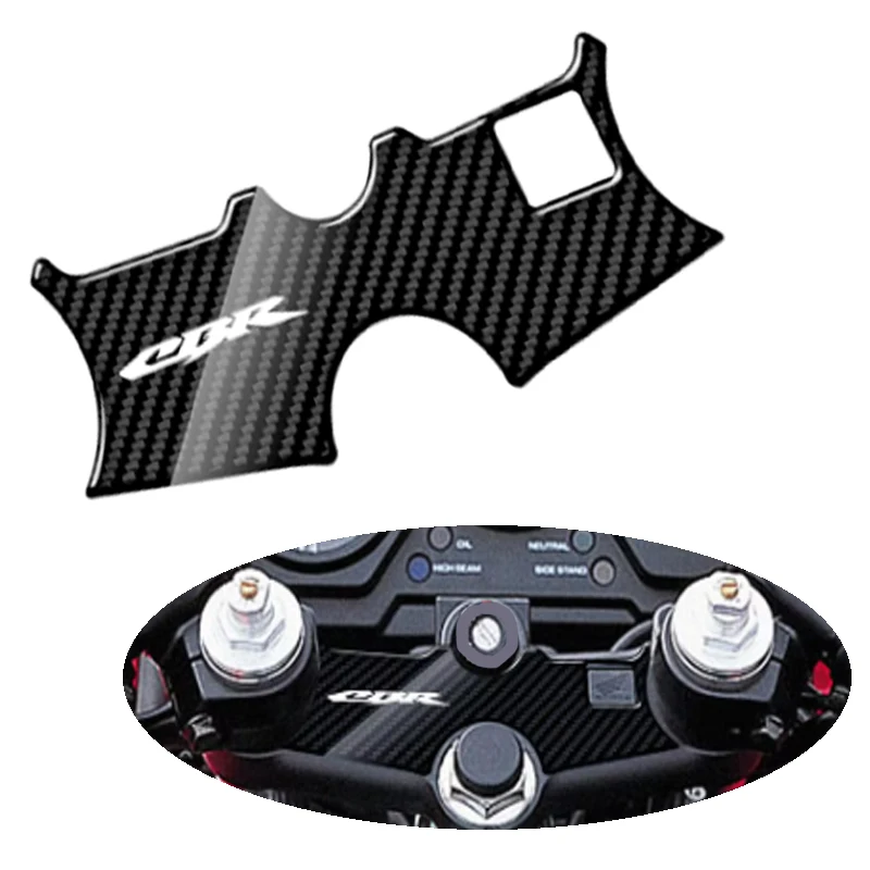 

CBR600 3D Carbon-look Upper Triple Yoke Defender For Honda CBR600 1995 1996 1997 1998