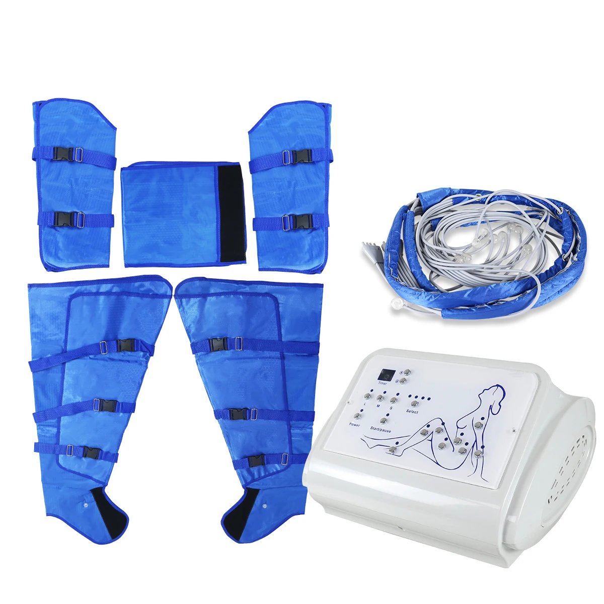 NEWGAGA Luftwellen-Druck, Lymphdrainage, Vakuum-Pressotherapie-Maschine, Muskelentspannung, Bein, Taille, Körpermassage, Luftkompression – Detail 21
