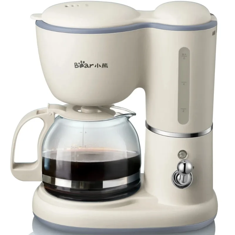 

Кофемашина, небольшая бытовая техника, капельный фильтр в американском стиле, полностью автоматическая офисная универсальная машина, красивая и практичная.