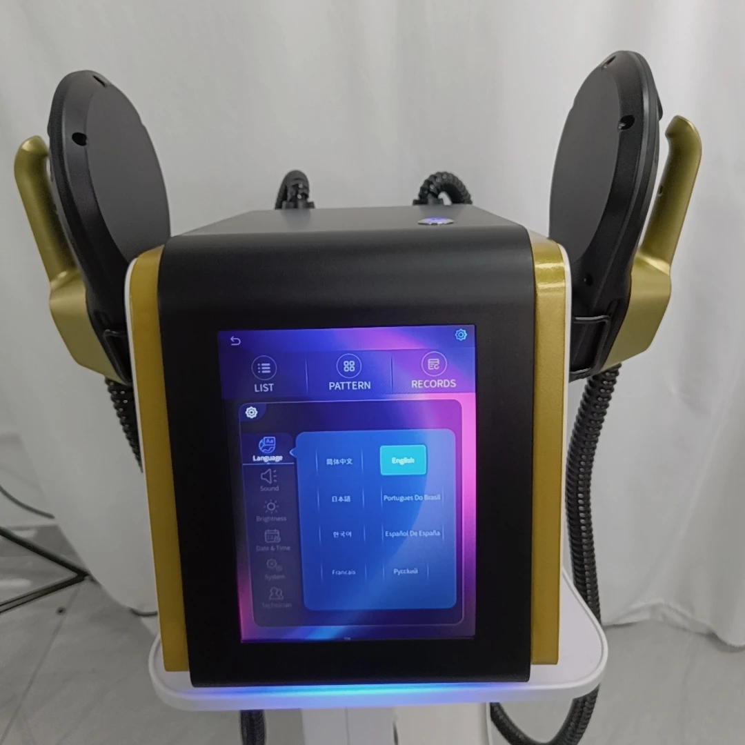 EMSZERO para esculpir el cuerpo 15T HI-EMT RF | Estimulador muscular con 12 programas | Para entrenamiento de pérdida de peso en casa/gimnasio