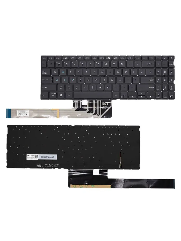Imagem -05 - Teclado Retroiluminado para Laptop Asus Novo para Asus X571 X571f X571g X571gd X571gt X571u X571l