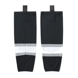 EALER HS100 Team Series Solid Color Dry Fit Practice Ice Hockey Socks for Men & Boy-Senior & Junior-Adult & Youth