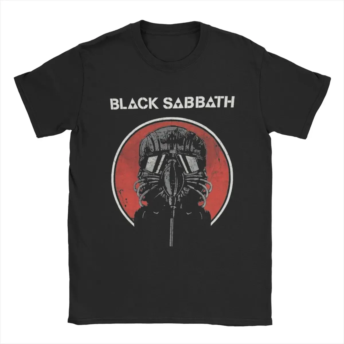 Black Cool Sabbaths T-Shirt Men Leisure 100% Cotton Tee Shirt Round Collar Short Sleeve T Shirt 4XL 5XL Tops