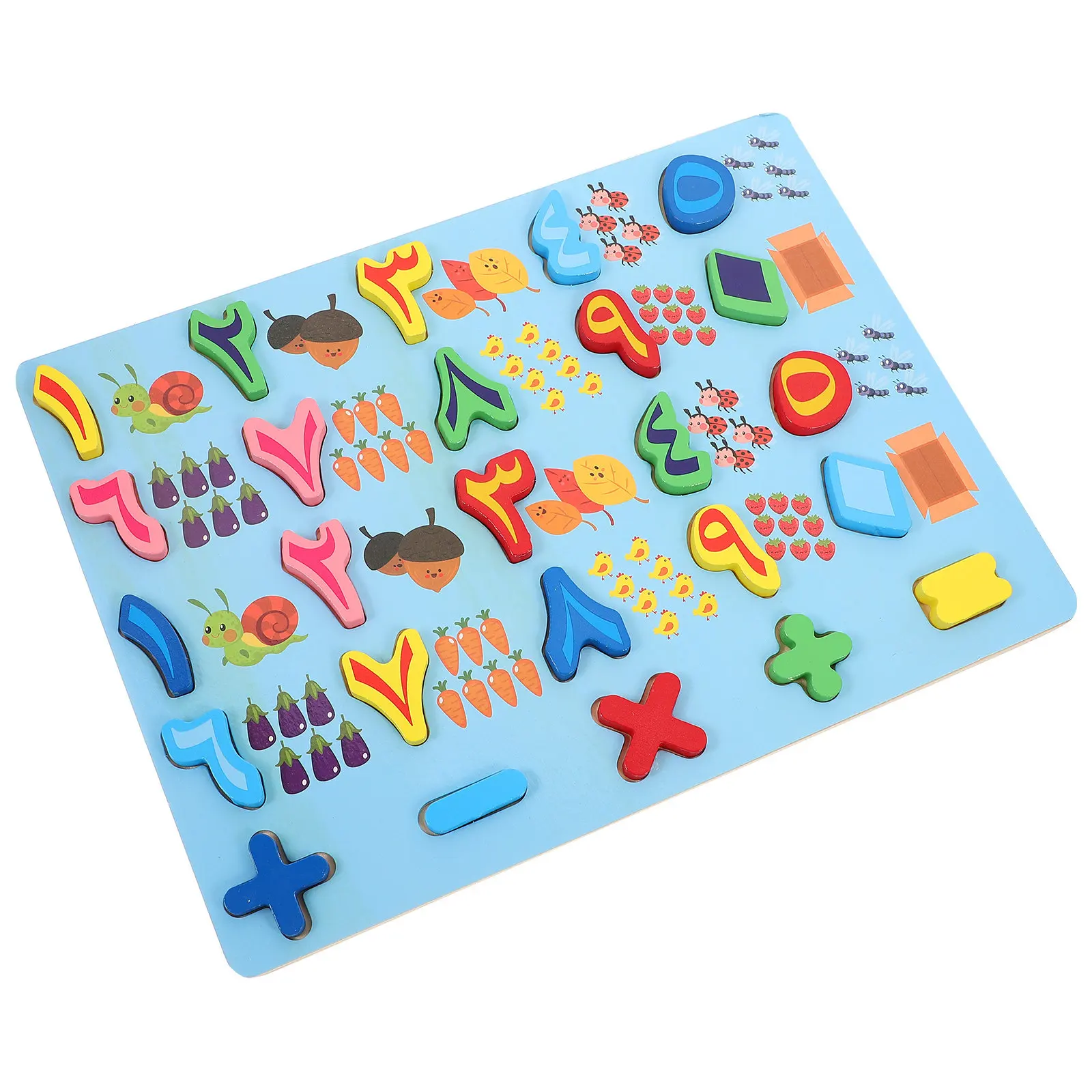 

Набор для раннего развития: развивающая доска-головоломка с арабскими цифрами, средний размер, разноцветная, для когнитивного развития детей