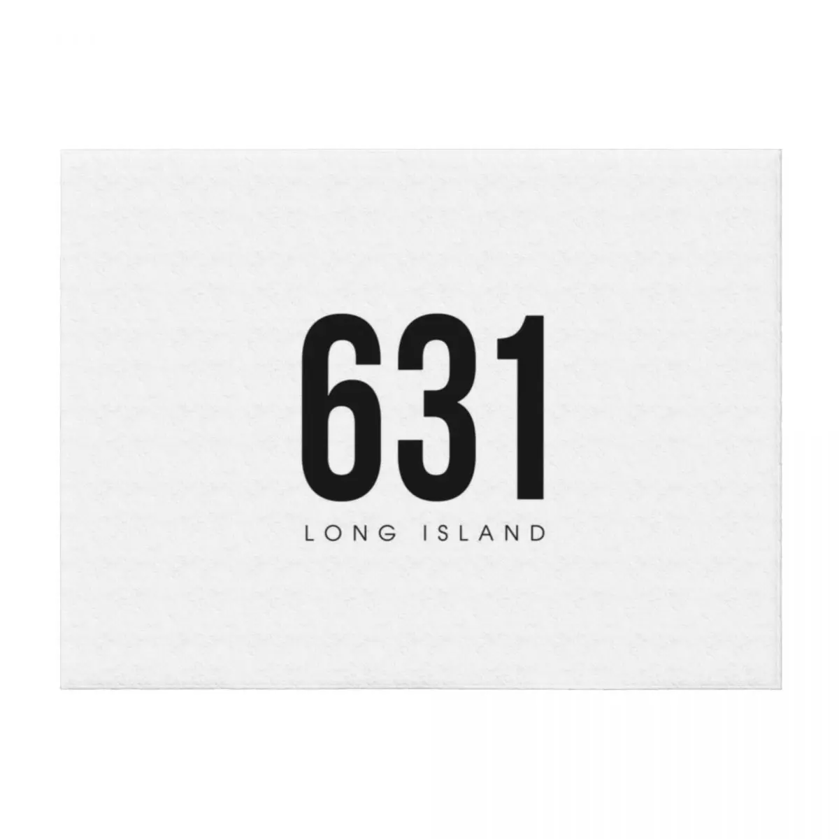 

Long Island, NY - 631 Area Code Throw Blanket Sofas Baby For Baby Blankets