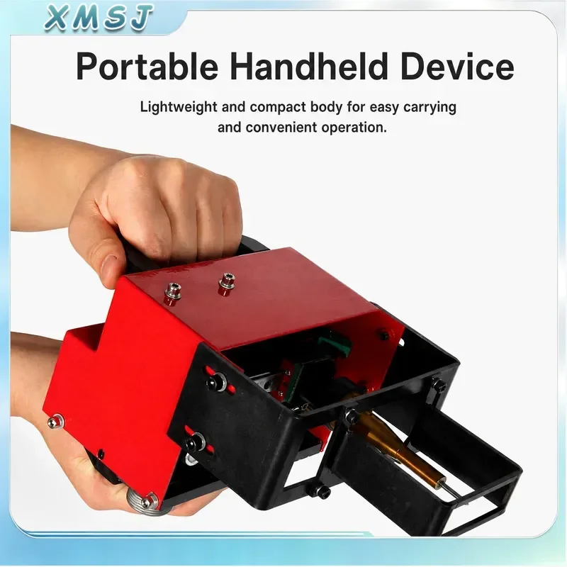 Portable Metal Pneumatic Dot Peen Marking Machine VIN Code 100x20mm Frame Chassis Number Marking 220V/110V for Manufacturing