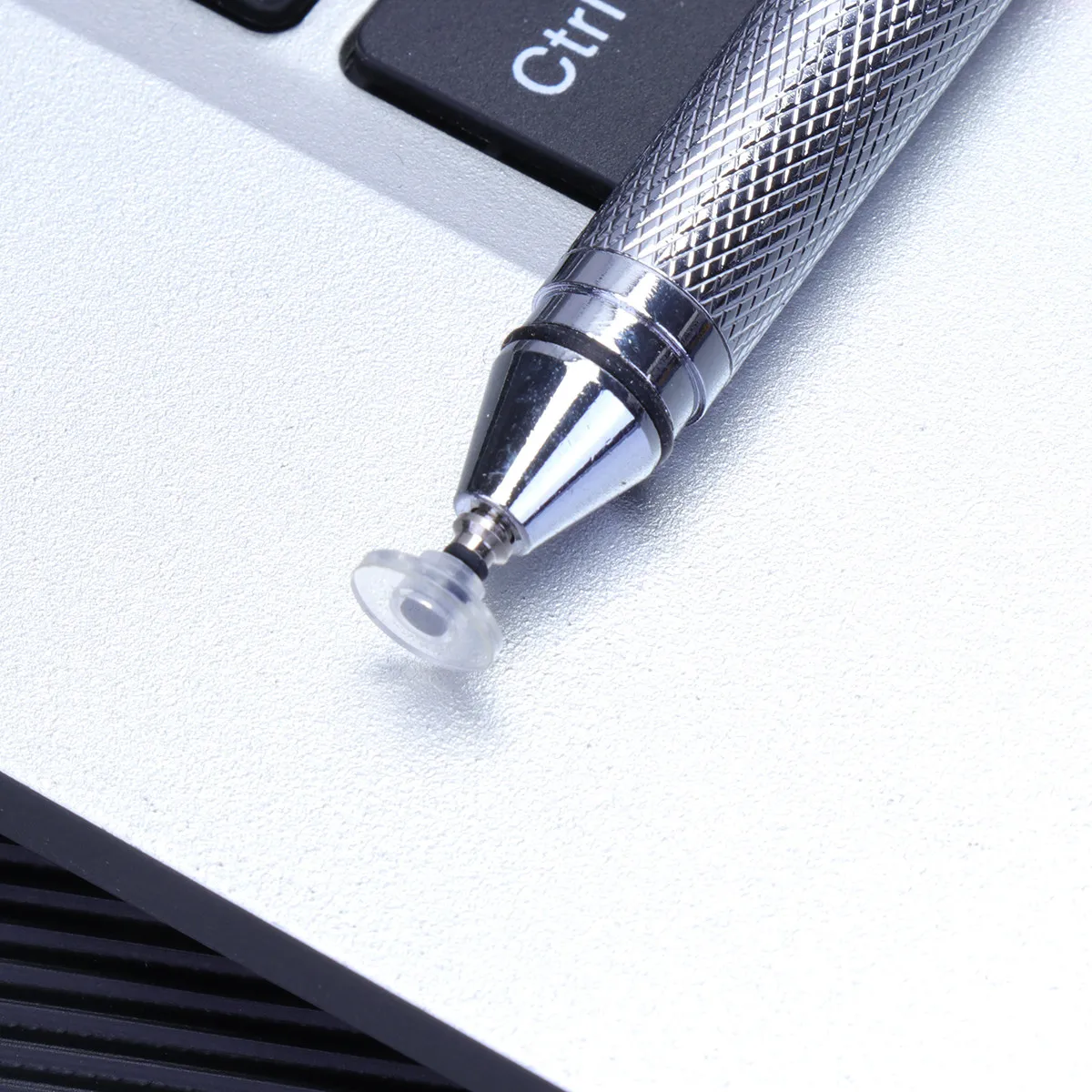 

Universal Pink Double Capacitive Stylus Metal Disc Screen Pens for Tablets Phones Note Taking Drawing Games Metal Stylus Pen