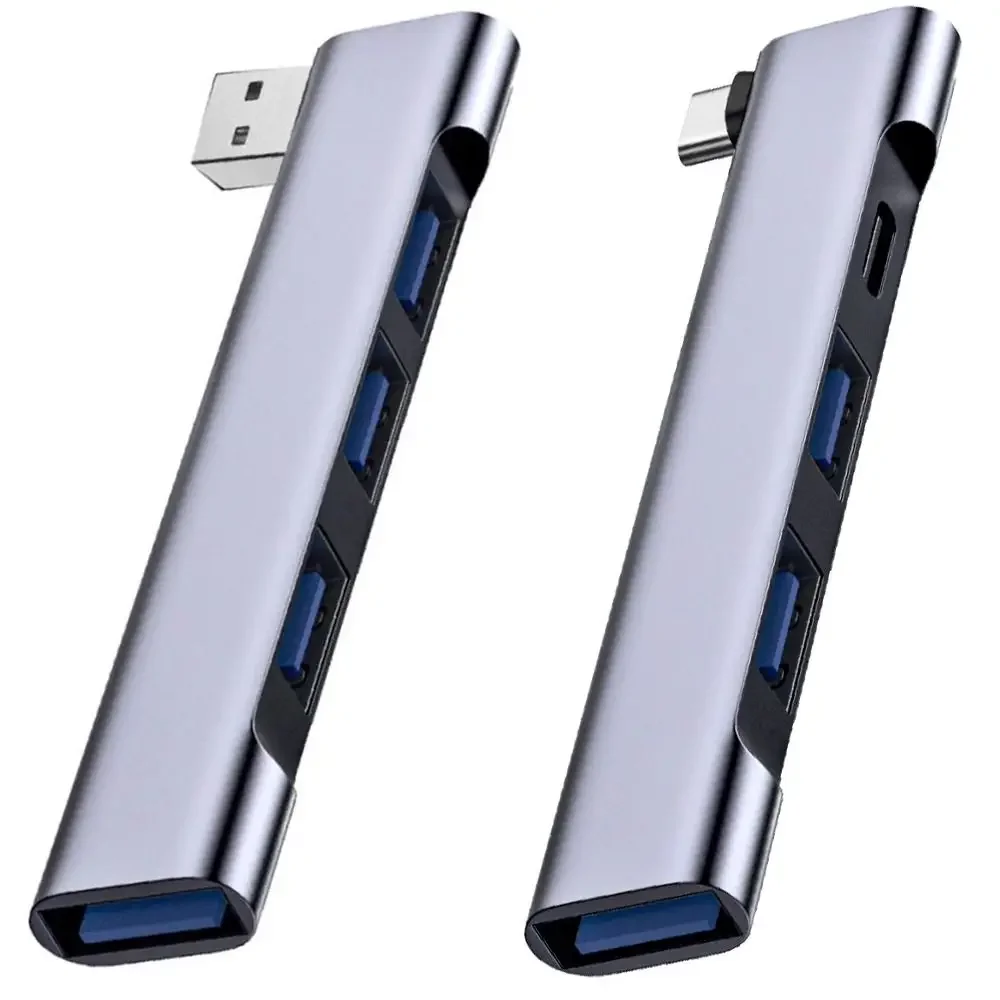 4 w 1 HUB USB-C Uniwersalna stacja dokująca USB 3.0 Szybki rozdzielacz OTG Adapter do laptopa PC Akcesoria komputerowe