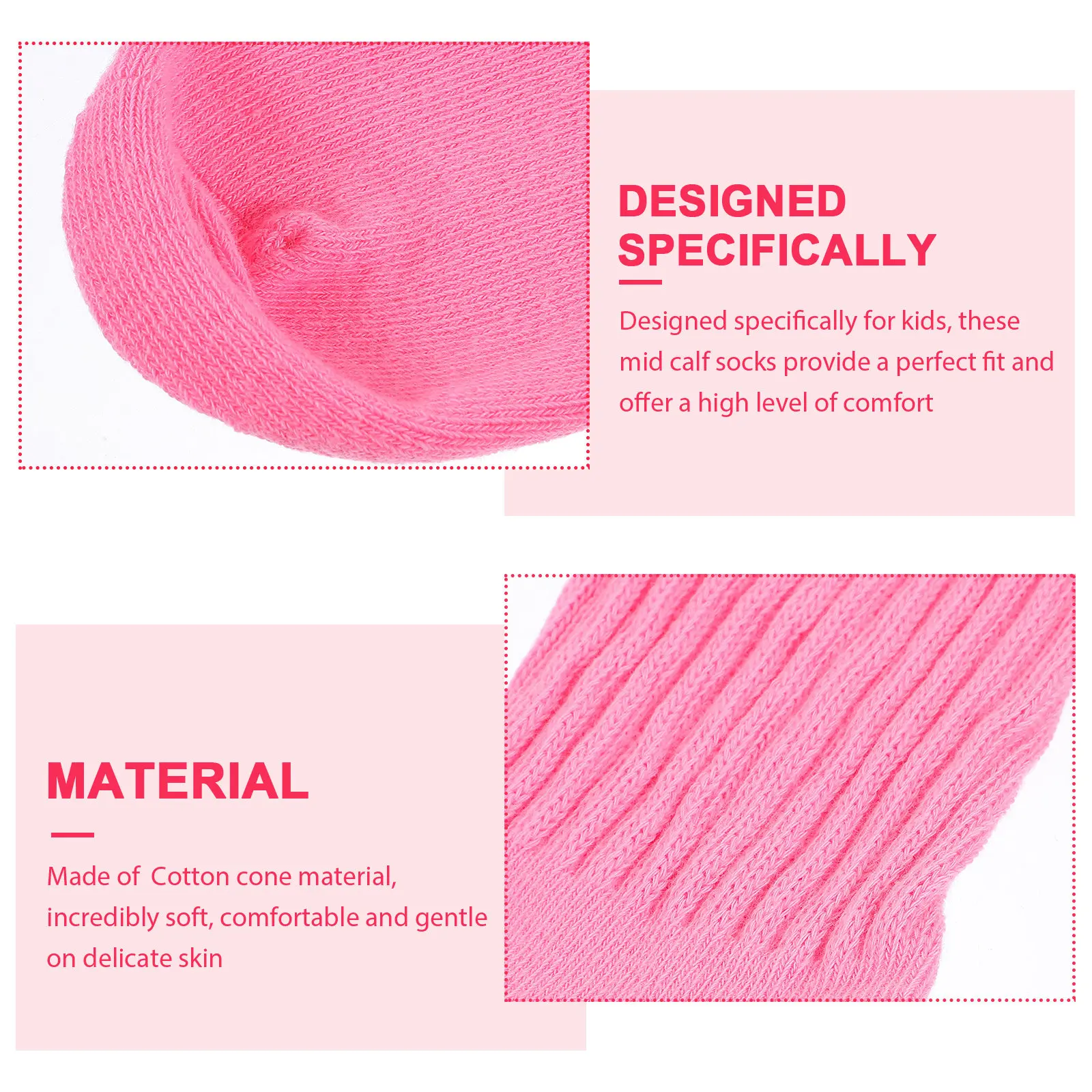 

3 пары детских хлопковых носков средней длины, теплые, мягкие, приятные для кожи носки для детей 4-8 лет, для мальчиков и девочек, для повседневной носки