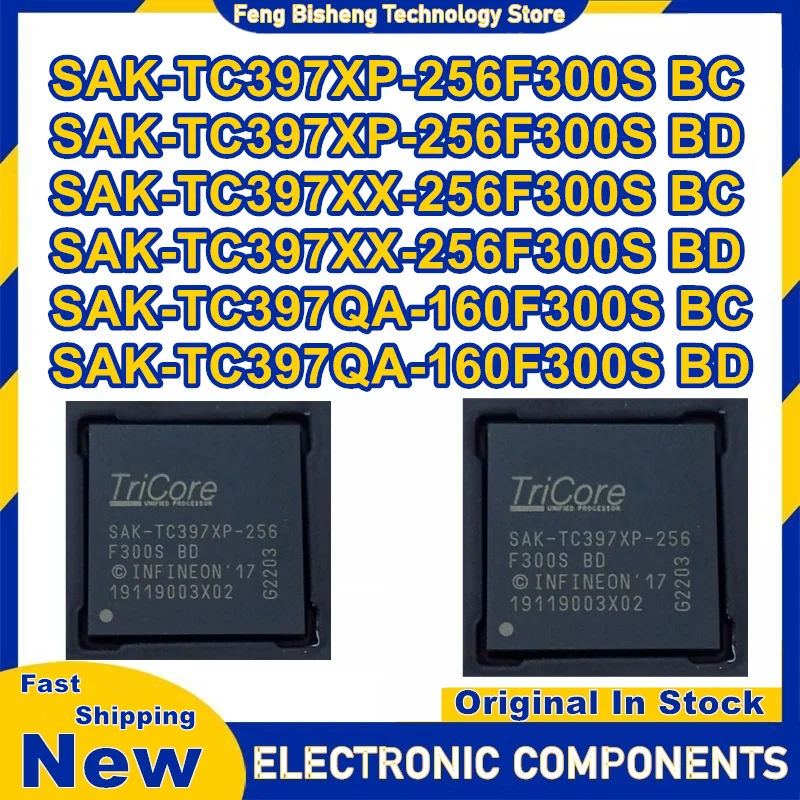

SAK-TC397XP-256F300S BC BD SAK-TC397XX-256F300S BC BD SAK-TC397QA-160F300S BC BD BGA-292 Микросхема 100% новый оригинальный в наличии