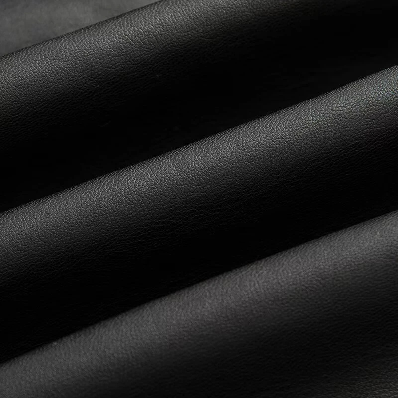 KEYANKETIAN Autumn new women's clothing lapel single breasted shoulder patch lace up faux leather short windbreaker women coat