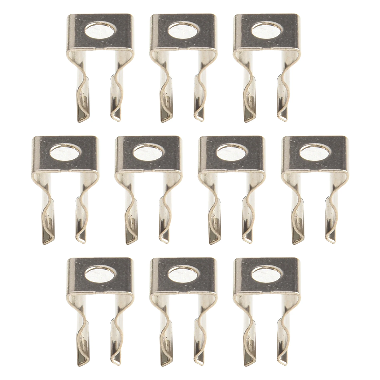 10pcs 6mm-28mm Narrow Base Spring Terry Clips Manganese Steel Open Type Tool Storage Hangers Hardware Accessories