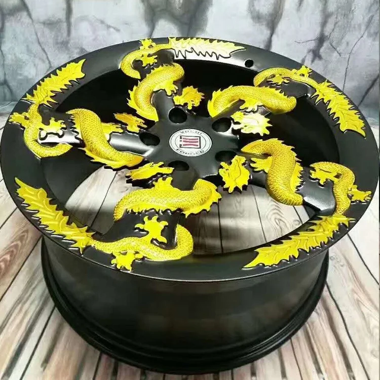 

Durability Customized Two Pieces 18 to 22inch 5x112 Aluminum Forged Wheels