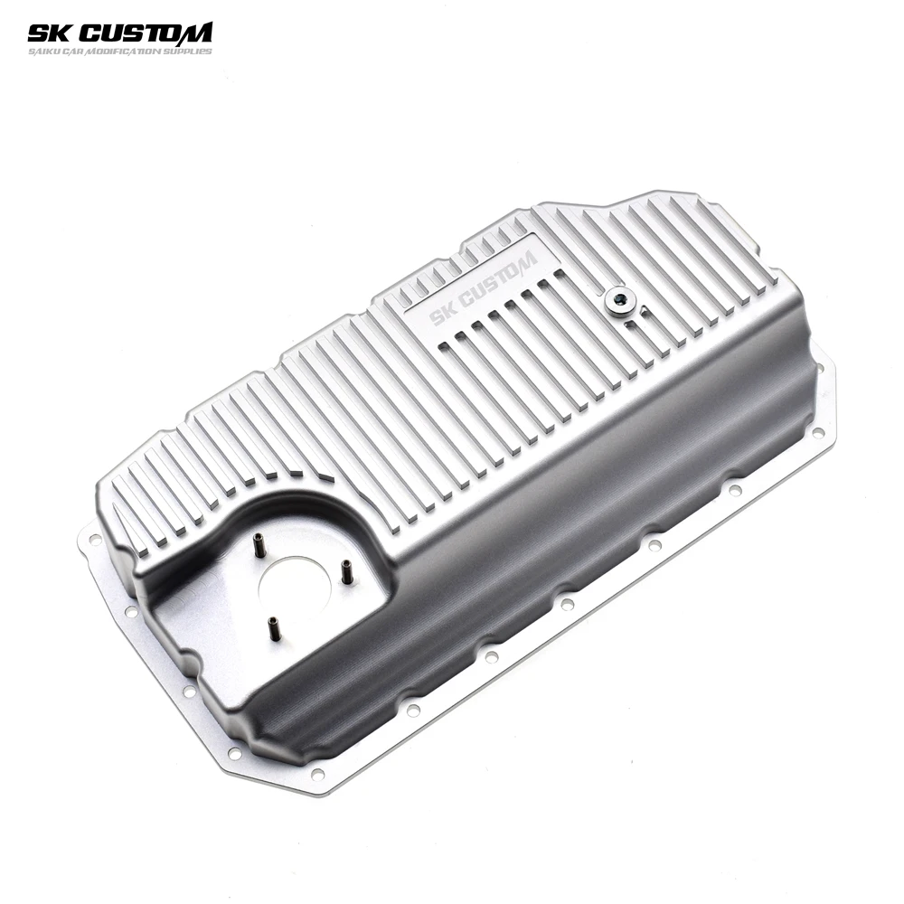 

SK CUSTOM Масляный поддон из кованого алюминиевого сплава с ЧПУ для Audi A4/A5 A6/A7 A8 S4/S5 S6/S8 Q7 3.0L для VW Phideon GEN4 EA837 Engine OE:06E103600H