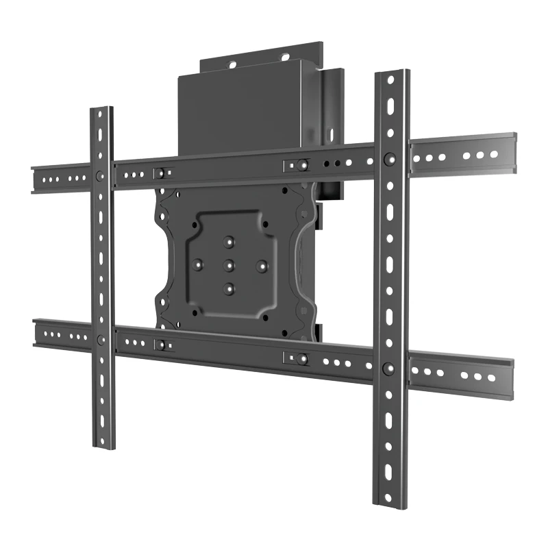 Vertical and Horizontal Rotating TV Wall Mount for 37-75 inch LED LCD Screen, Support Phone Cast to TV, Swivel Stand Arm DG660