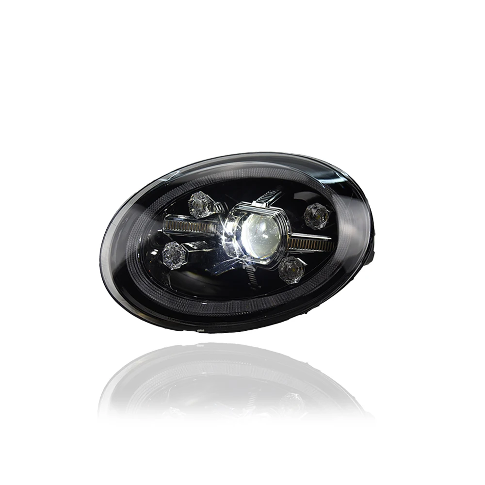 KGKB Auto Headlight Accessories for 2013-2020 VW Beetle Upgrade LED Projector Lens Car Front Lamps Plug and Play Assembly
