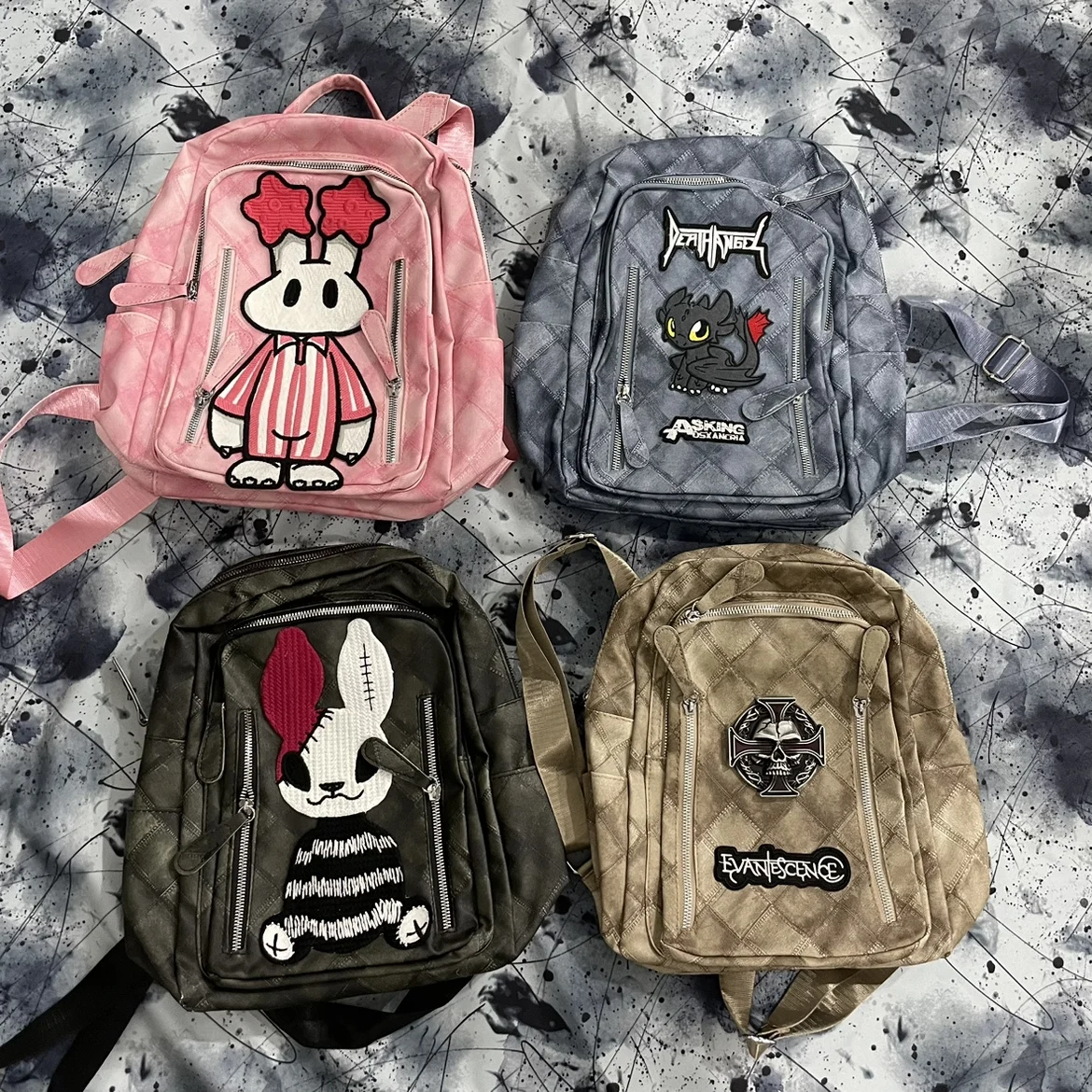 

Original Design of The New Retro Print Lightweight Backpack Shopping Travel Commuting Backpacks for Women Hot Selling