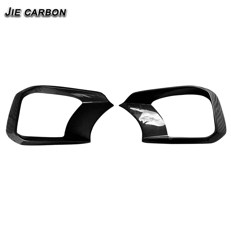 3M Adhesive Stickers Carbon Fiber Car Front Bumper Fog Light Grille Cover Trim for, Suzuki SWIFT, Sport, ZC33S, Fiberglass Upgra